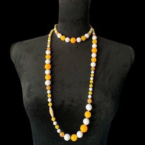 Vintage Joan Rivers Opera Length Beaded Necklace